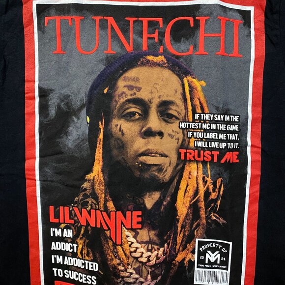 Lil Wayne Tunechi Frame Magazine Cover T-Shirt Small - Picture 2 of 4